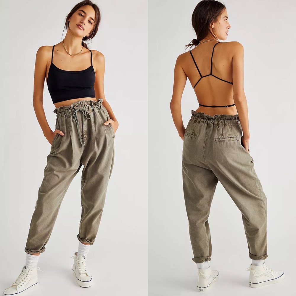 Free People Margate Olive Pants XS